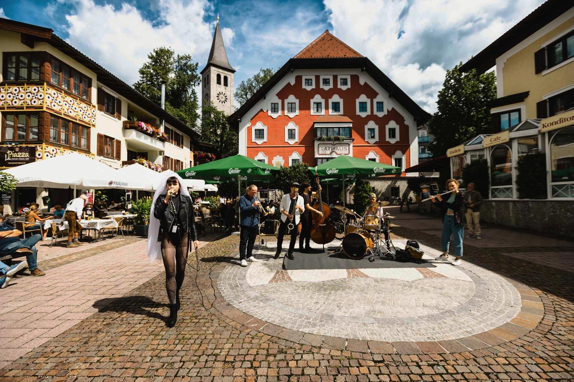 Hotel Das Saal Saalfelden ภายนอก รูปภาพ